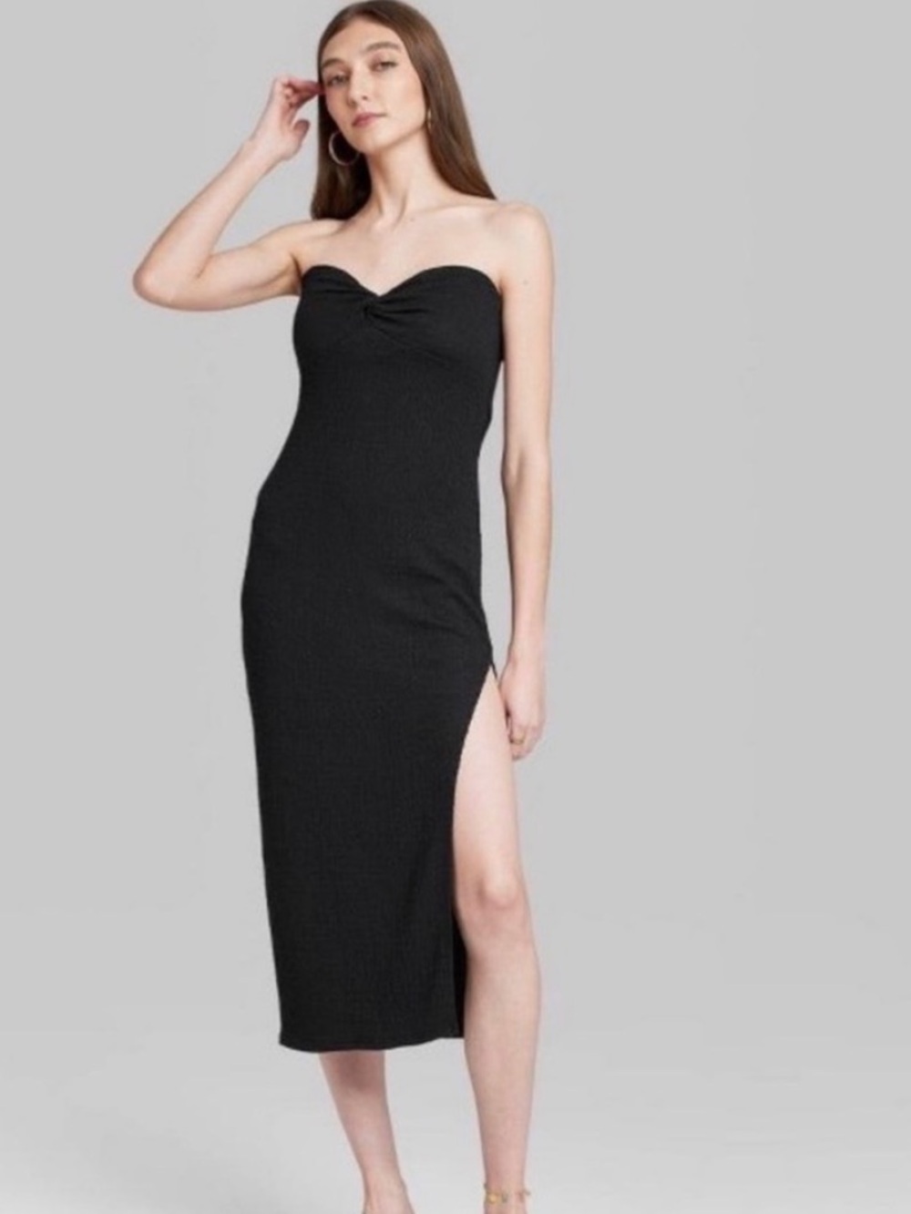 NWOT🖤 Strapless Stretch Dress